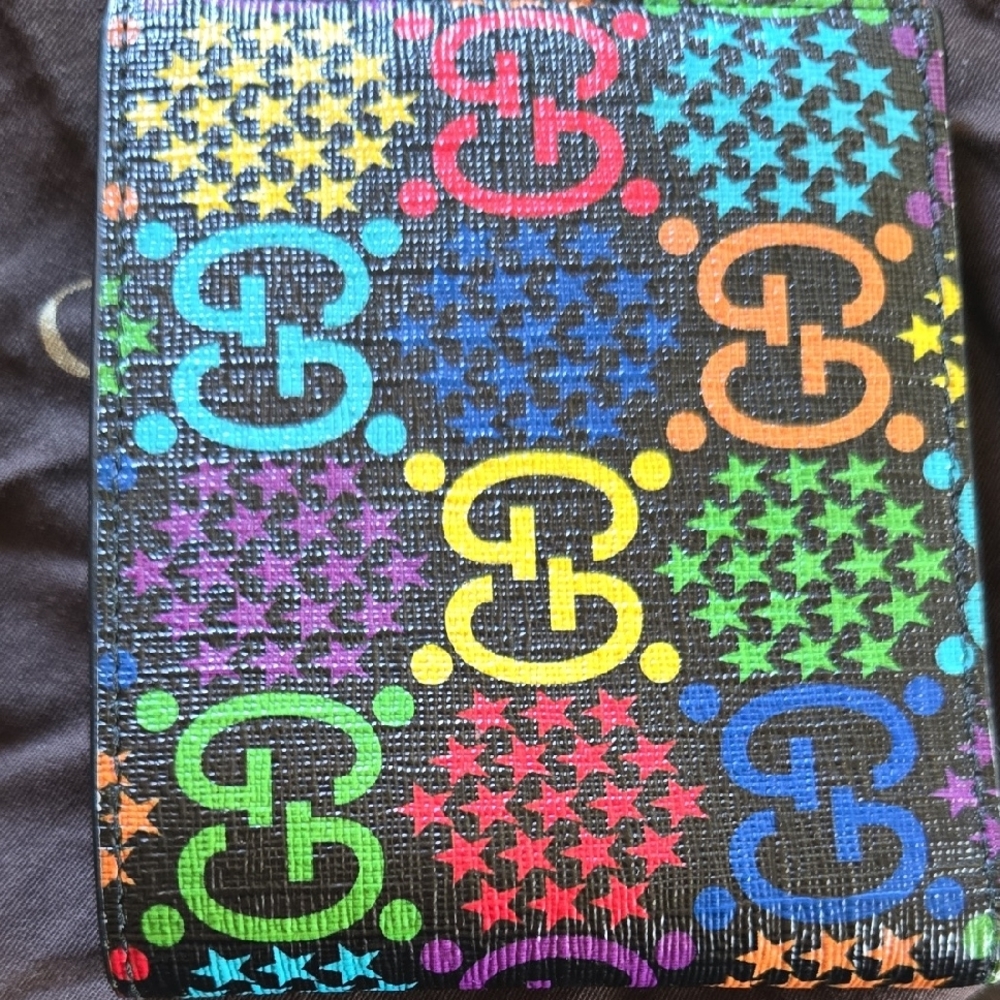 Gucci Colorful GG Pattern Wallet - Picture 11 of 11